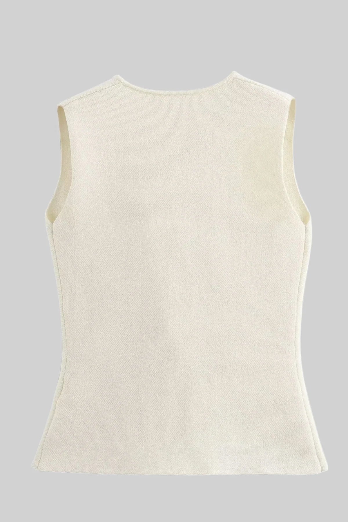 Buttoned knit Top
